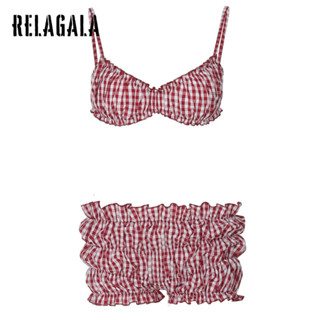 ชุดบิกินี่ผู้หญิง เอวยางยืด สไตล์เซ็กซี่ แฟชั่นปี 2025