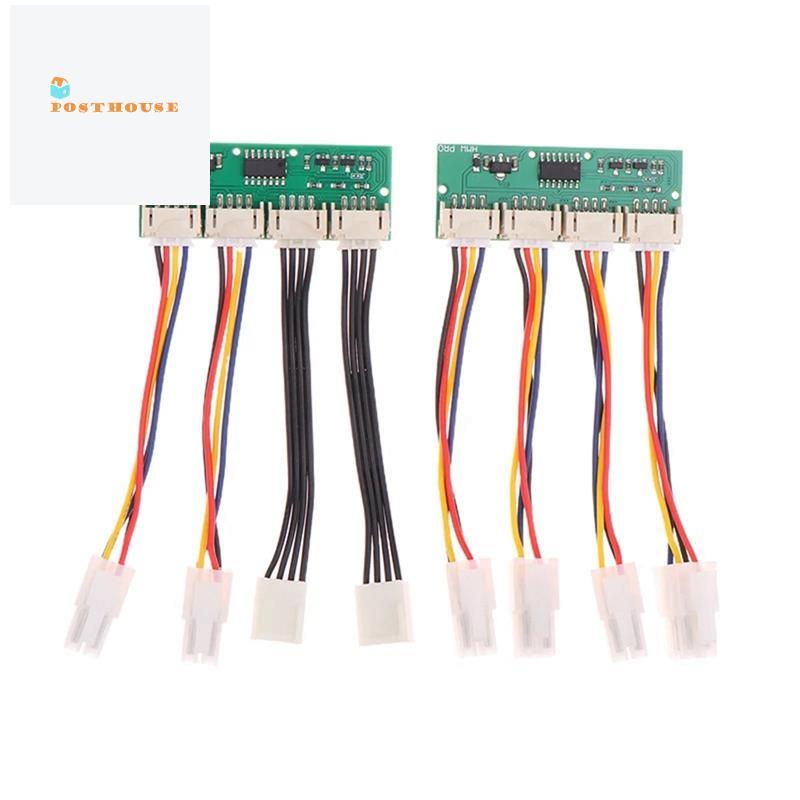 [posthouse]2PCS S19 S21 พัดลม Spoofer Dummer 12V 4Pin พัดลมจําลองจําลองจําลองจําลองจําลองพิเศษสําหรั