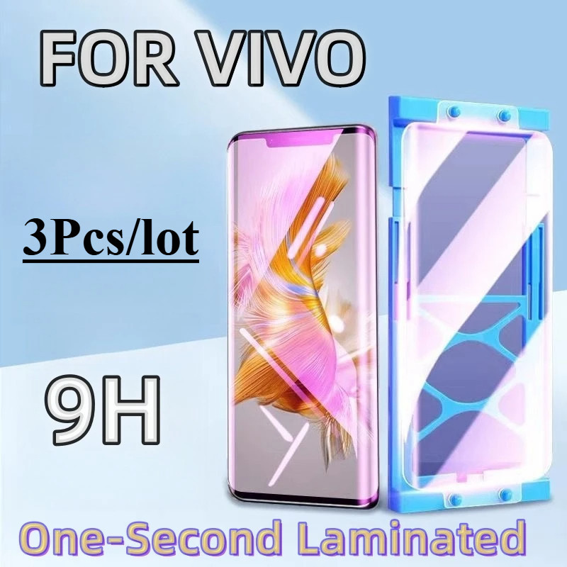 3 ชิ้นสําหรับ VIVO X200 Pro mini X100 Ultra X90 X80 X70 X60 X50 Pro ป้องกันหน้าจอ Gadgets อุปกรณ์เสร