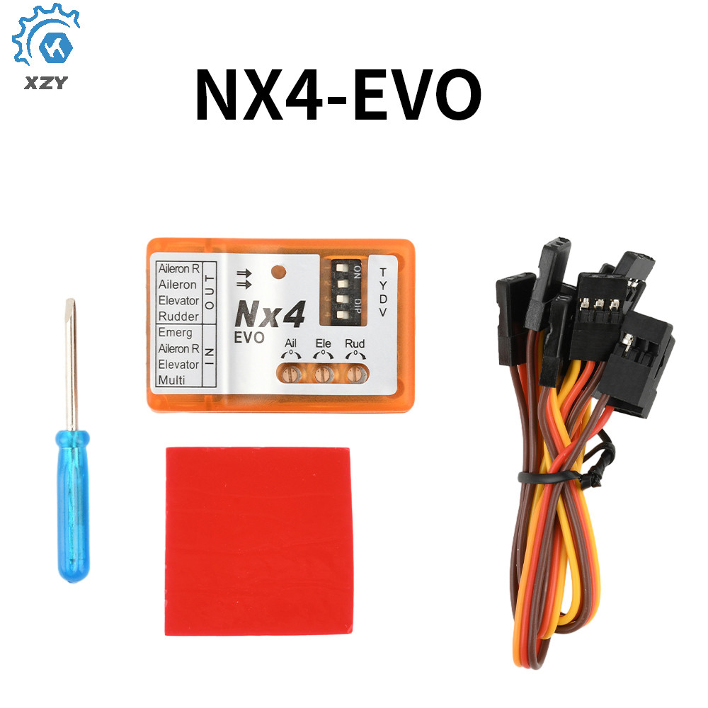 NX4-EVO/NX4-PRO ปีกคงที่เฉพาะบอร์ดควบคุมเที่ยวบินสมดุลอัตโนมัติ Gyroscope โมดูลเที่ยวบิน