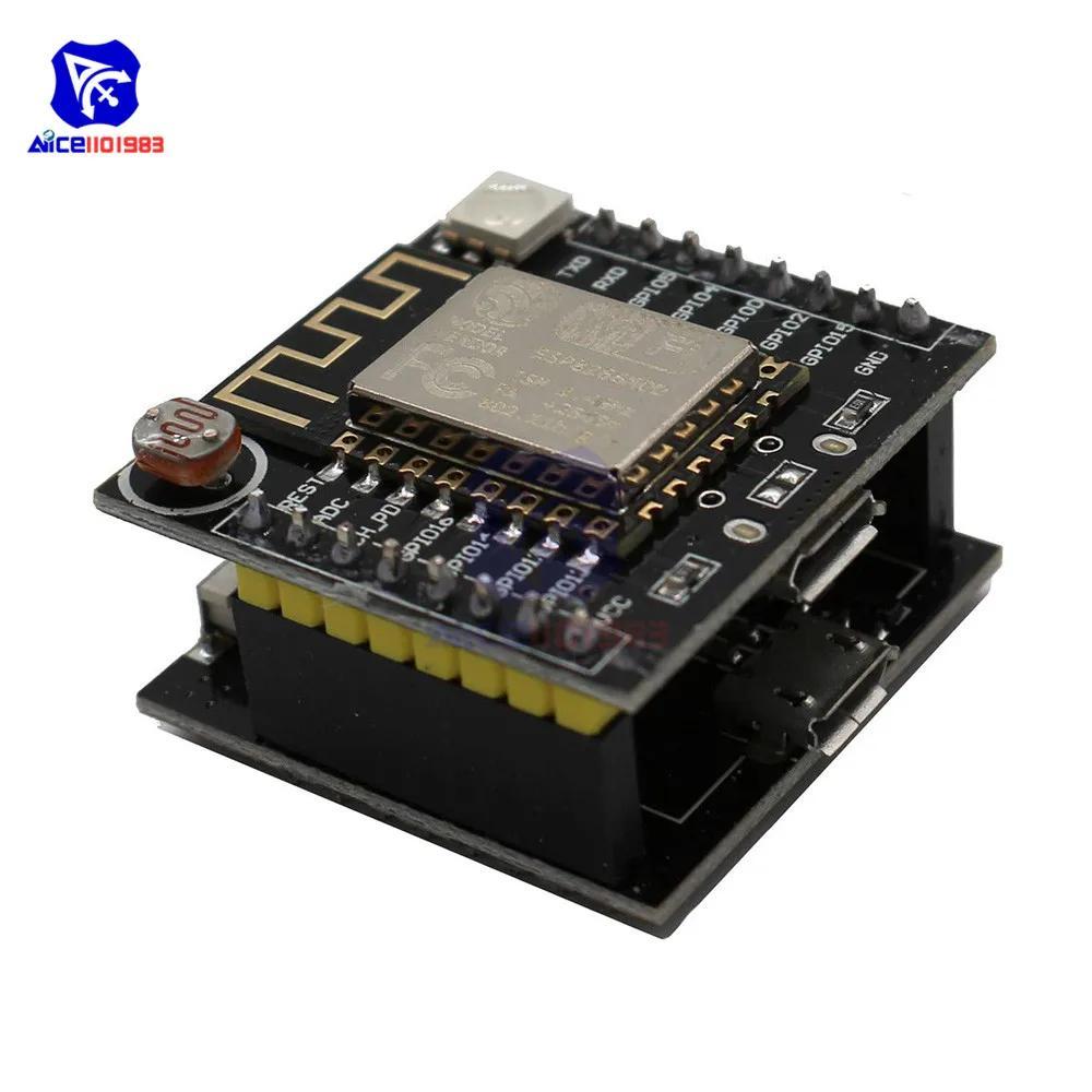 ESP8266 ESP-12F Serial WIFI Witty Cloud Development Board Nodemcu CH340 Micro USB โมดูลสําหรับ Ardui