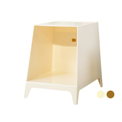 โต๊ะข้าง KC-PLAY รุ่น ROFY-D50/PP สีขาว (36x49x46 ซม.) แบรนด์ KONCEPT FURNITURE