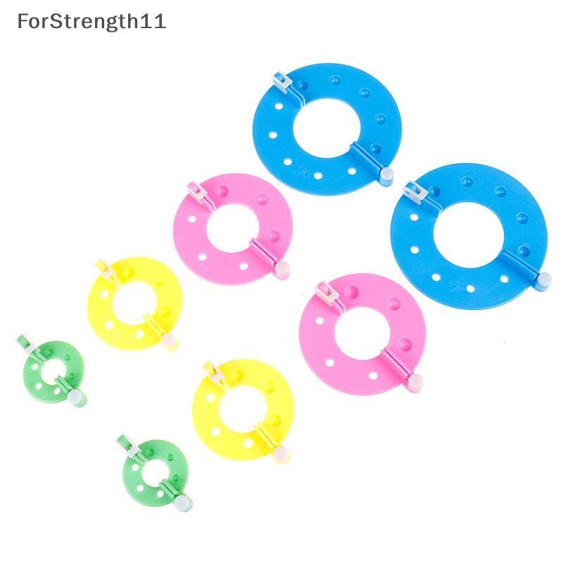 FO 8PCS 4 ขนาด Fluff Ball Weaver PomPom Maker ถัก Loom Kit TH