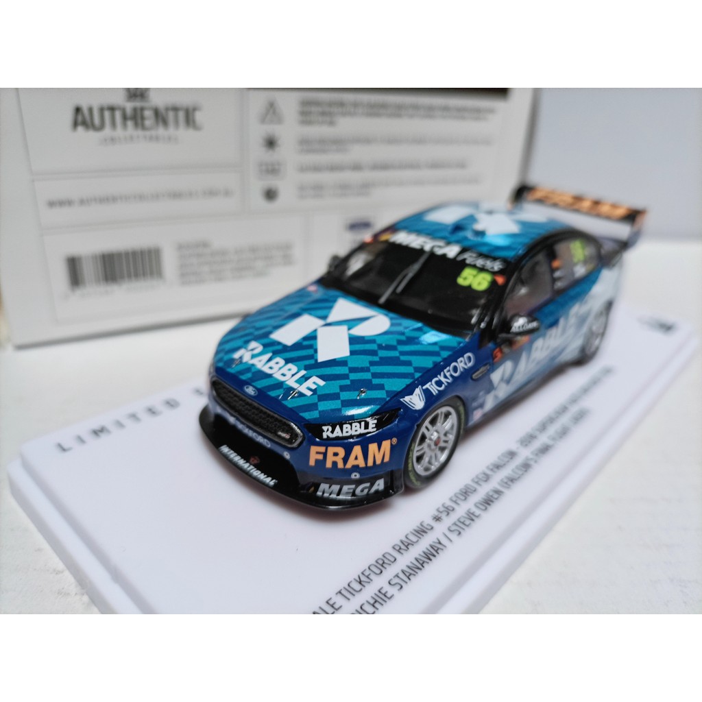 ของแท้ 1 43 福特赛车模型Tickford Ford FGX Falcon 2018