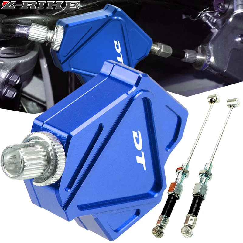 อุปกรณ์เสริมรถจักรยานยนต์ CNC อลูมิเนียม Stunt คลัทช์ Lever Easy ดึงสายระบบสําหรับ YAMAHA DT125 DT20