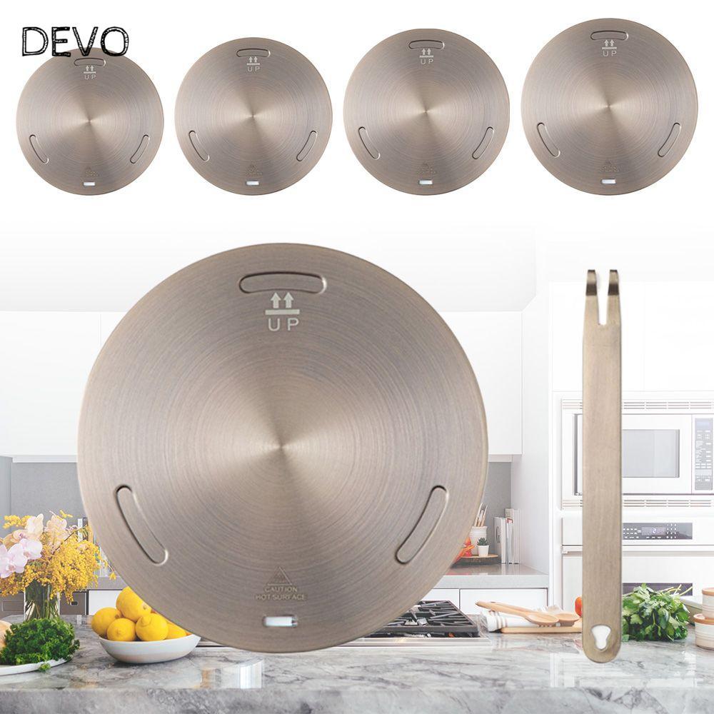 DEVO แผ่นนําความร้อนชิ้นส่วนเครื่องครัวเครื่องกระจายความร้อนเตาแม่เหล็กไฟฟ้า