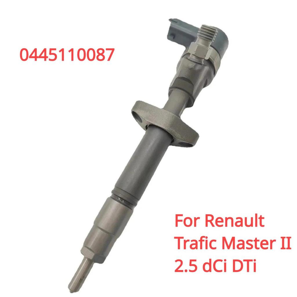 0445110087 0986435079 หัวฉีดหัวฉีดน้ํามันเชื้อเพลิงดีเซลใหม่สําหรับ Renault Trafic Master II 2.5 dCi