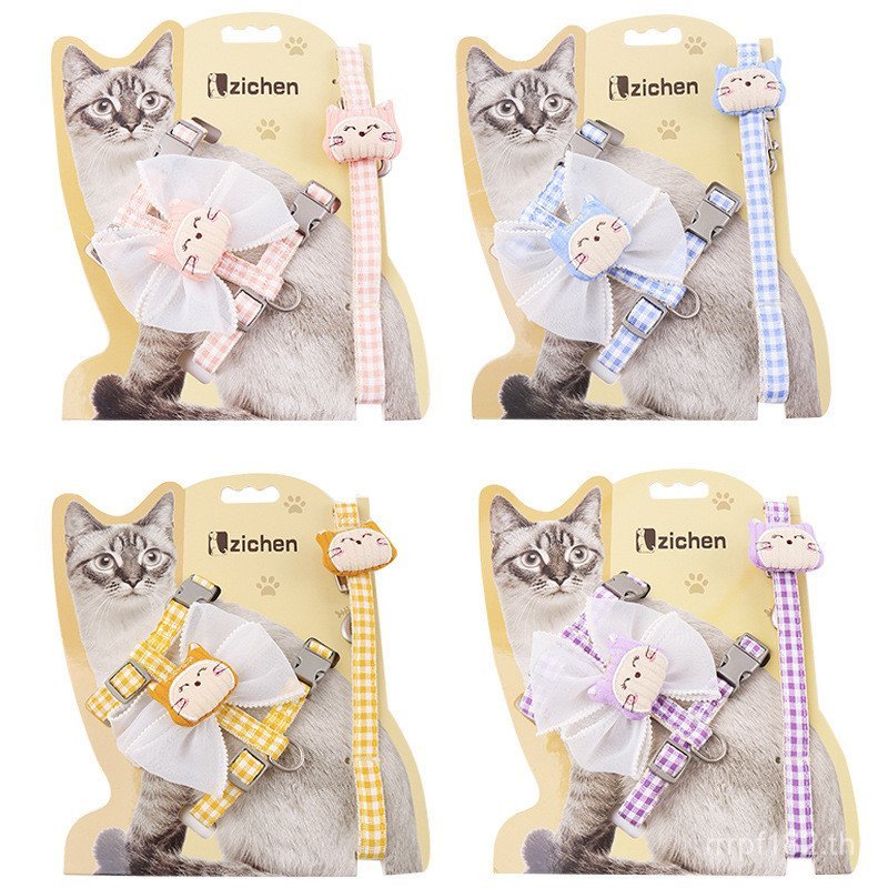 Rope Outing I-Shaped Traction Rope Cat Slip Chest Strap Net Cat Cat Cat Application Breakthrough 5E4