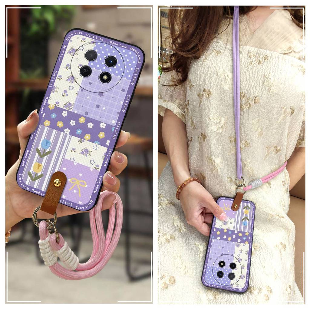 น่ารักซิลิโคนเคสโทรศัพท์สําหรับ Huawei Enjoy 60X/Nova Y91 4G TPU Soft Case Anti-knock Dirt-proof Cro