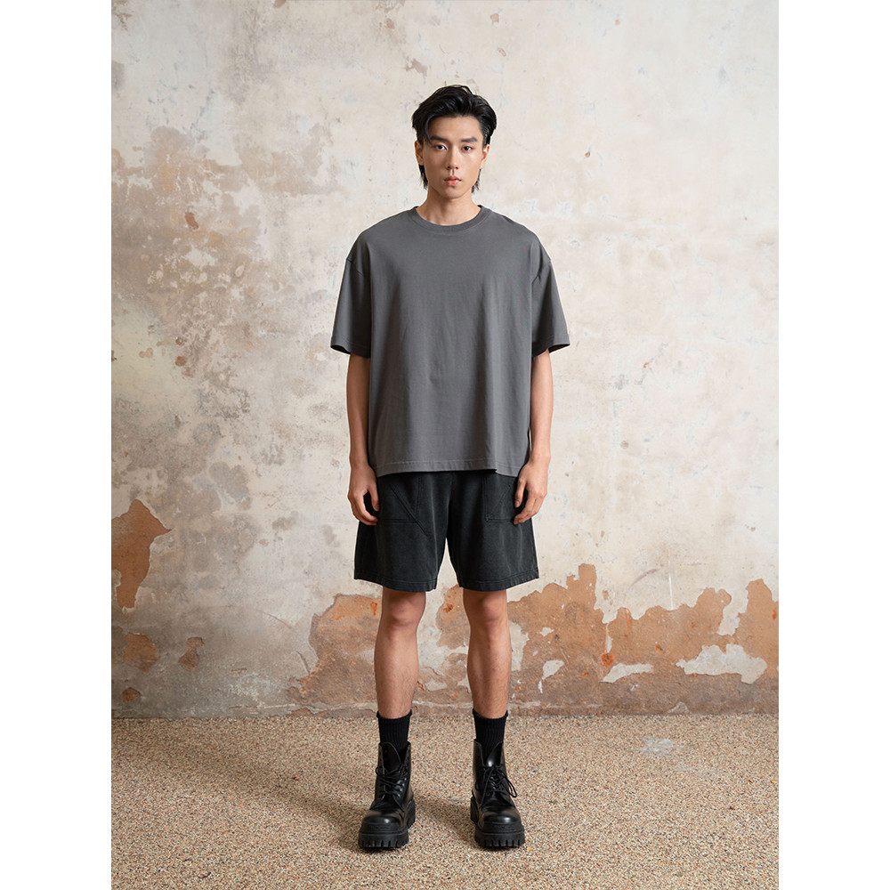 PURE SQUARE EDGE PLEAT SHORTS คอนซีลเลอร์แบบคอนทัวร์ การปกปิดอย่างดี