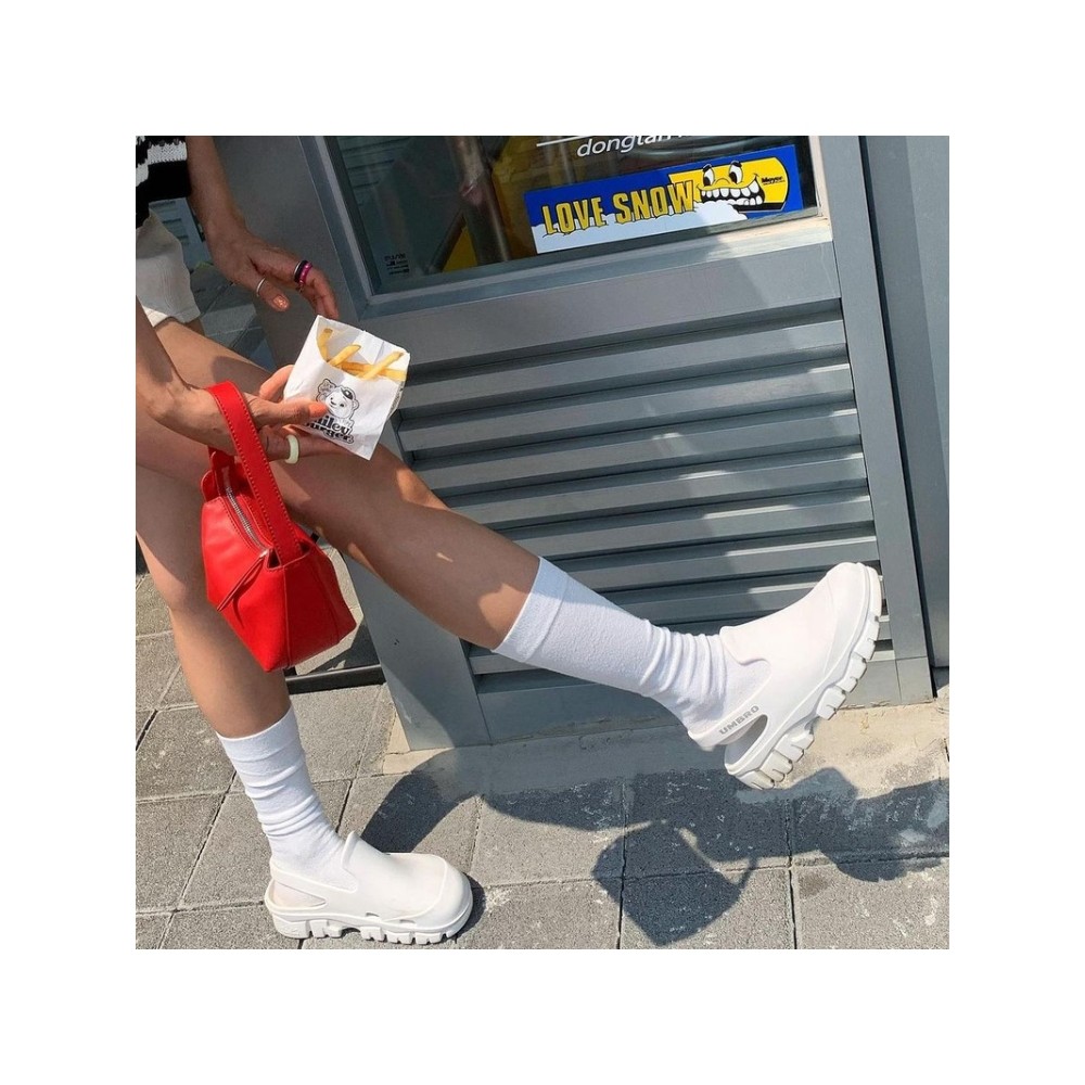 เกาหลี Daigou Inbo umbro ฤดูร้อนรองเท้าแตะแฟชั่นลําลองรองเท้าแตะ Slip-On topi สบาย