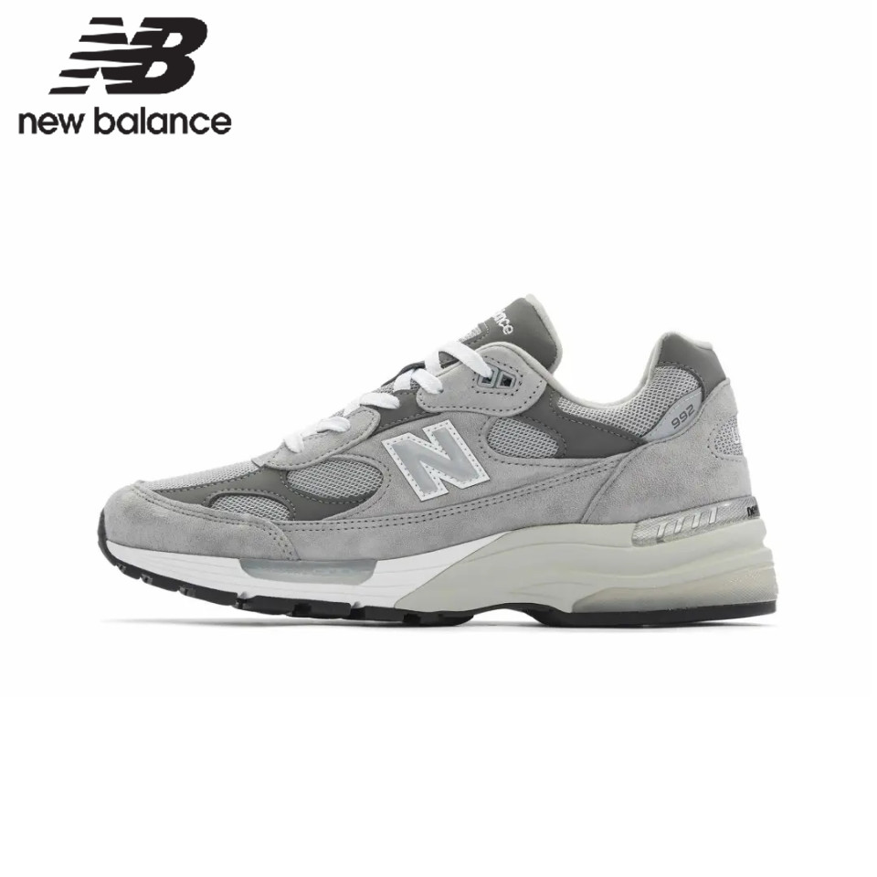 【ของแท้ 100%】New Balance NB 992 U992GY Unisex Sneakers