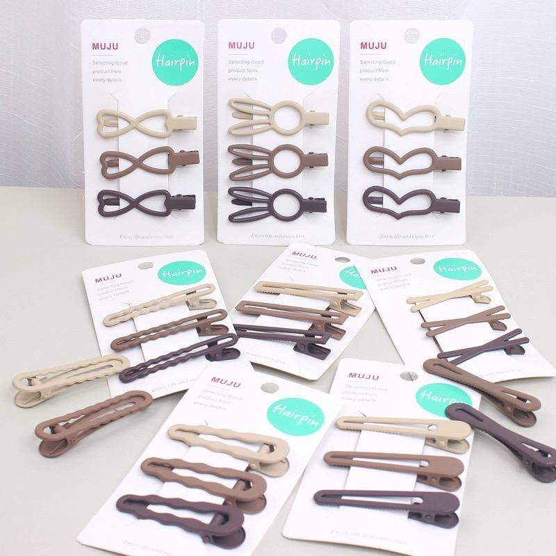 LB Collections – MUJU กิ๊บติดผม - Elegant Neutral Series