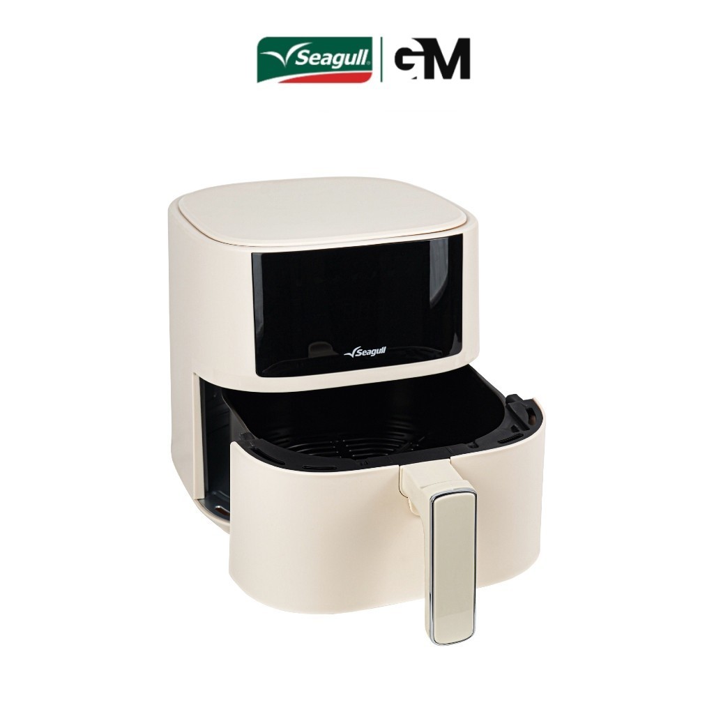 Seagull หม้อทอดกรอบไร้น้ำมัน ดิจิตอล 3.8 ลิตร (ครีม) Digital Air Fryer 3.8 L (Cream)