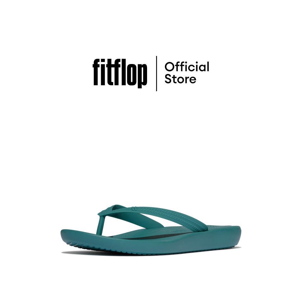 FITFLOP IQUSHION TEXTURED-STRAP FF รองเท้าแตะผู้ชาย รุ่น A6Q-053 สี BLUE