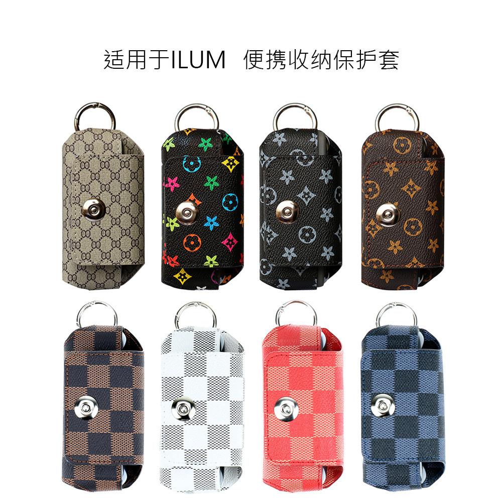 สําหรับ IQO ILLUMA i กระเป๋าเก็บตกแต่งหนังอุปกรณ์เสริม Iqs iluma แบบพกพาป้องกันกรณี
