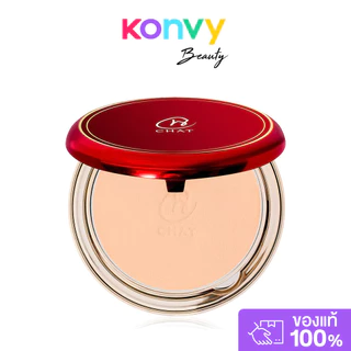 CHAT Cosmetics The Endless Luck And Shine Cover Collagen Powder SPF 15 PA+++ 12.5g #1 แป้งอัดแข็งผสมรองพื้น น้องฉัตร.