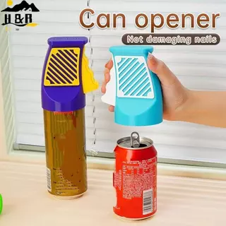 H&B 3D-Printed Small Can Opener Wear Resist Portable เครื่องดื่มเปิดเครื่องมือ Ergonomics Beer Can Opener For Finger Nail Protection {th}