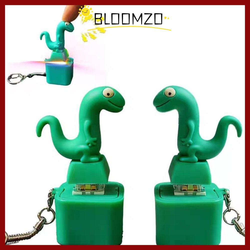 in stockBLOOMZO Lizard พวงกุญแจ, ความเครียดบรรเทาตลกปุ่ม Lizard พวงกุญแจเสียง, ชาร์จแบบพกพา LED สีสันสดใส Fidget พวงกุญแจของเล่น