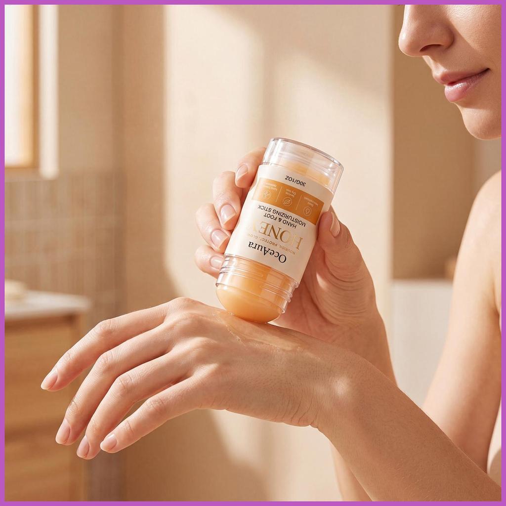 Foot Balm 30g Hydrating Stick Heel Balm Stick สําหรับผู้ใหญ่ผู้หญิงผู้ชาย Home Travel Shower Spa Bat