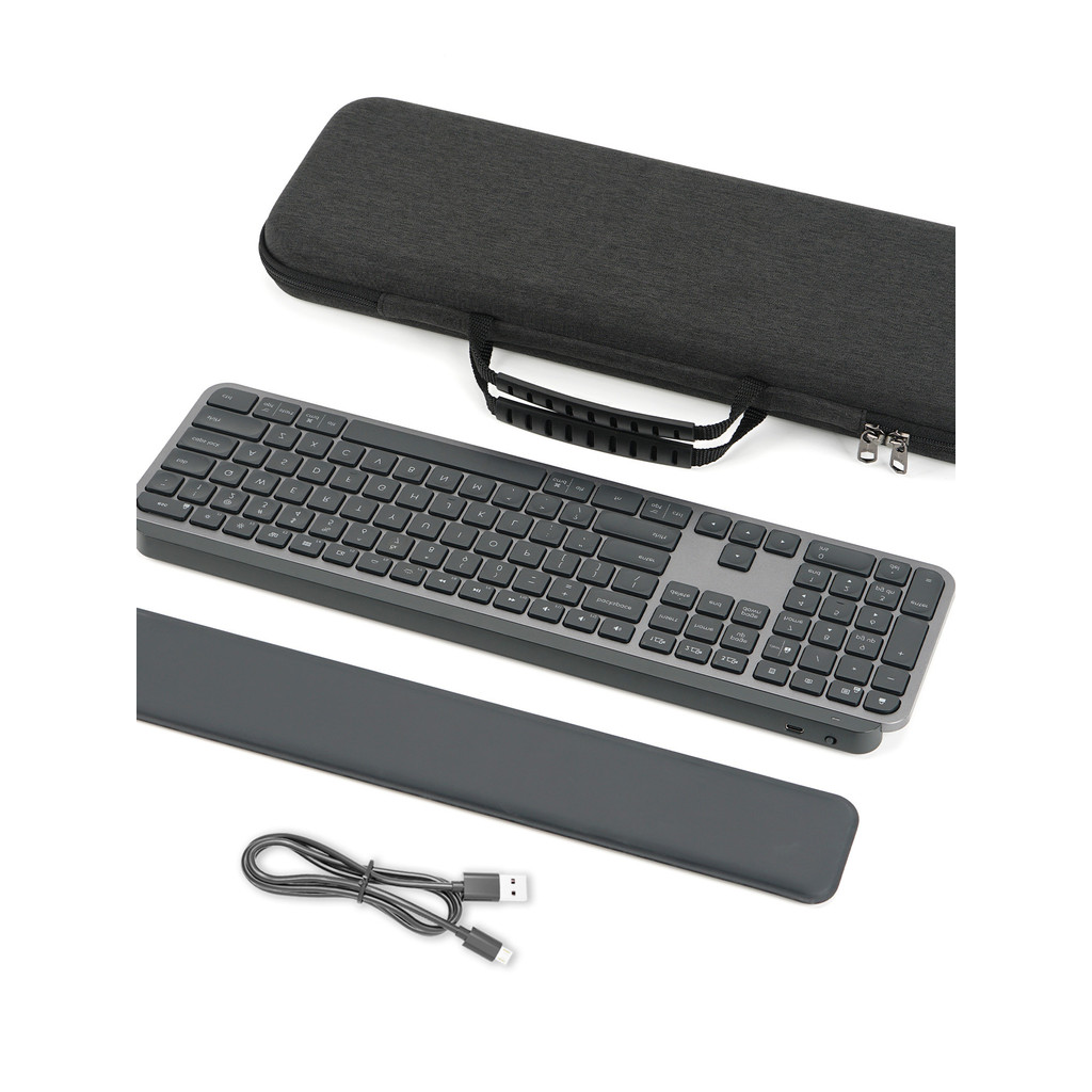 Geekria Geekria เหมาะสําหรับ Logitech MX Keys/MX Keys Full Key Keyboard Protection Storage Bag