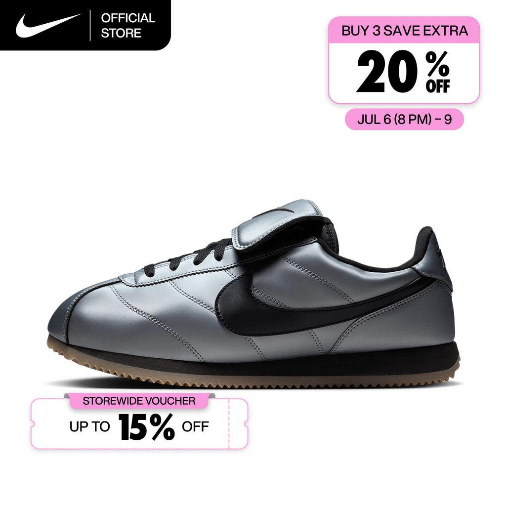 Nike Men's Cortez SE Shoes - Metallic Cool Grey [HQ3490-099]