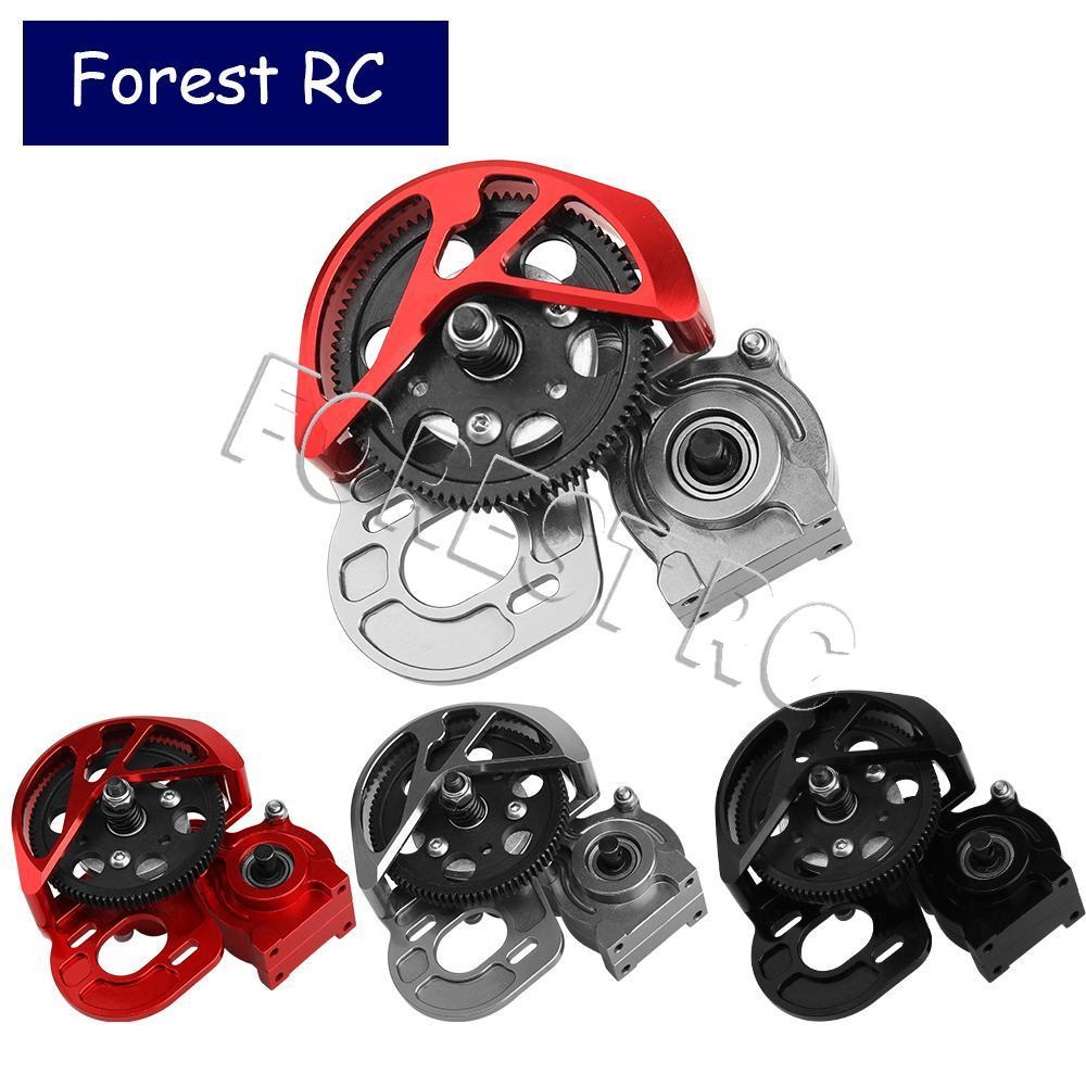 อลูมิเนียมเกียร์เกียร์สําหรับ 1/10 Axia SCX10, SCX10 II 90046 90047 MN222 RC Crawler อัพเกรด
