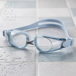 ชุดแว่นตาว่ายน้ําสําหรับผู้ใหญ่ HD Anti Fog หมวกว่ายน้ําซิลิโคนแบบปรับได้กันน้ํา Unisex
