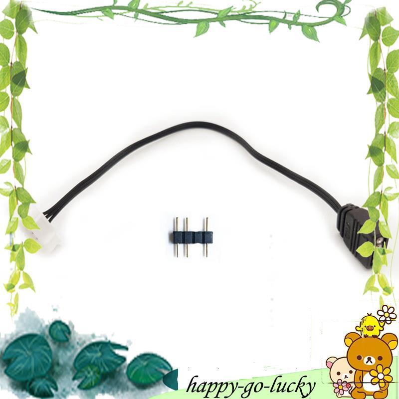6Pin ถึง 5V ARGB 3Pin สายแปลงสําหรับพัดลมคอนโทรลเลอร์สายเคเบิลอะแดปเตอร์พัดลม