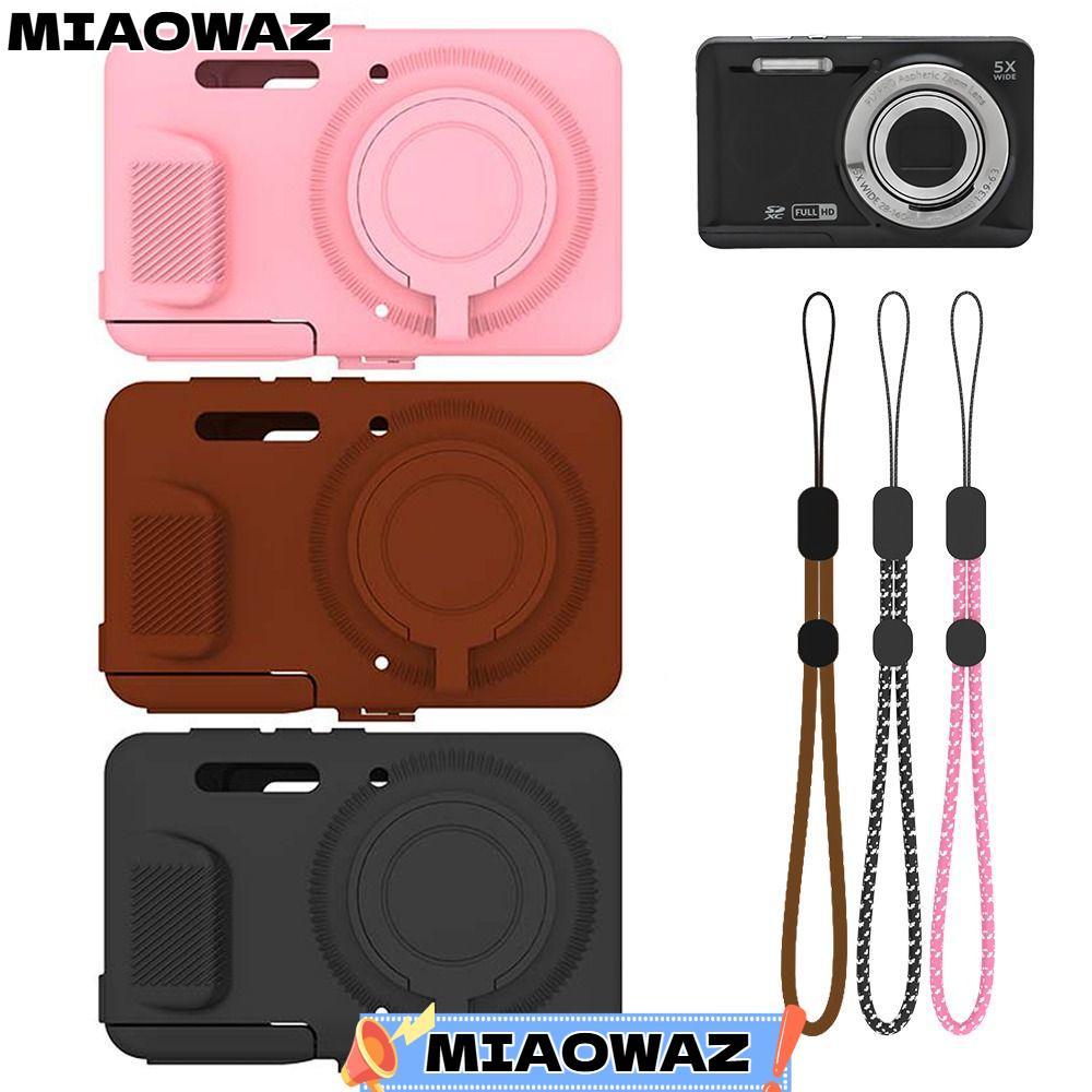 MIAOWAZ กล้องป้องกัน, ฝาครอบซิลิโคนกันกระแทก, พร้อมเชือกเส้นเล็ก Anti-Scratch Skin Shell สําหรับ KOD