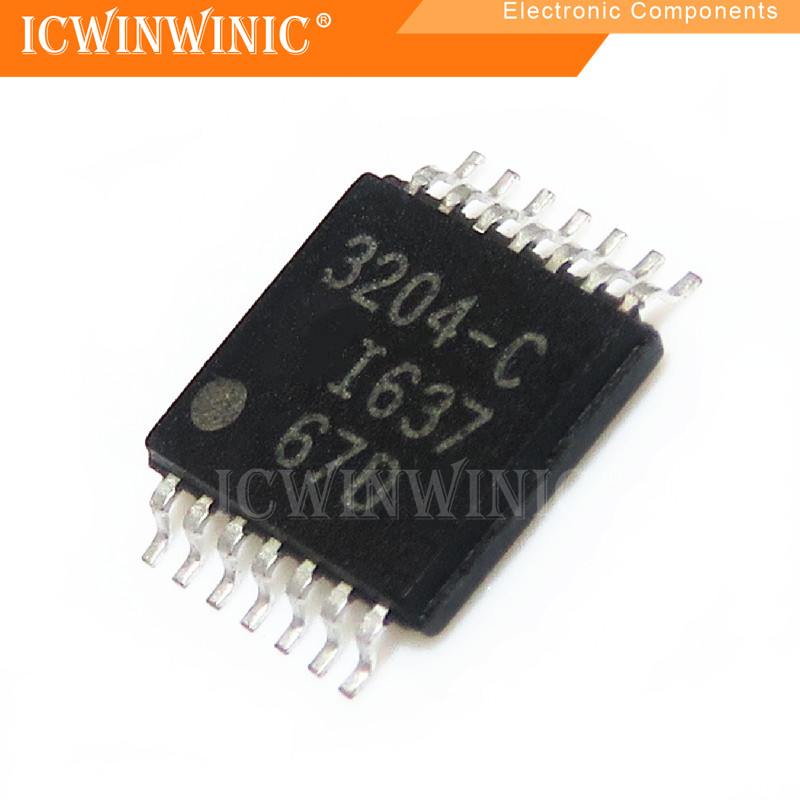 5 ชิ้น MCP3204-CI/ST 3204-C TSSOP-14 IC วงจรรวม