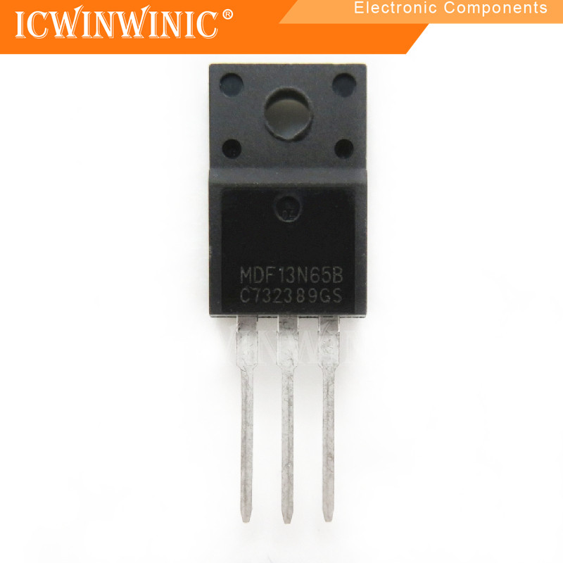 5 ชิ้น MDF13N65B MDF13N65 TO-220F วงจรรวม IC