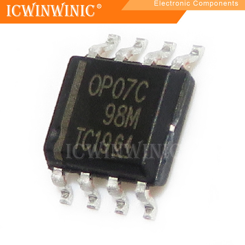 5 ชิ้น OP07CDR OP07C OP07 SOP-8 วงจรรวม IC