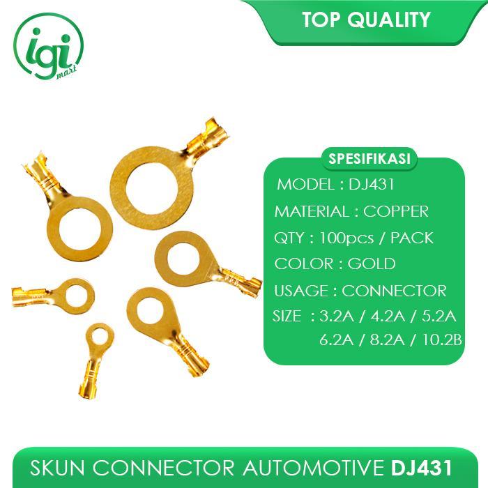 SKUN CABLE CONNECTOR RING O ROUND CONNECTOR CABLE AUTOMOTIVE TERMINAL CONNECTION DJ431