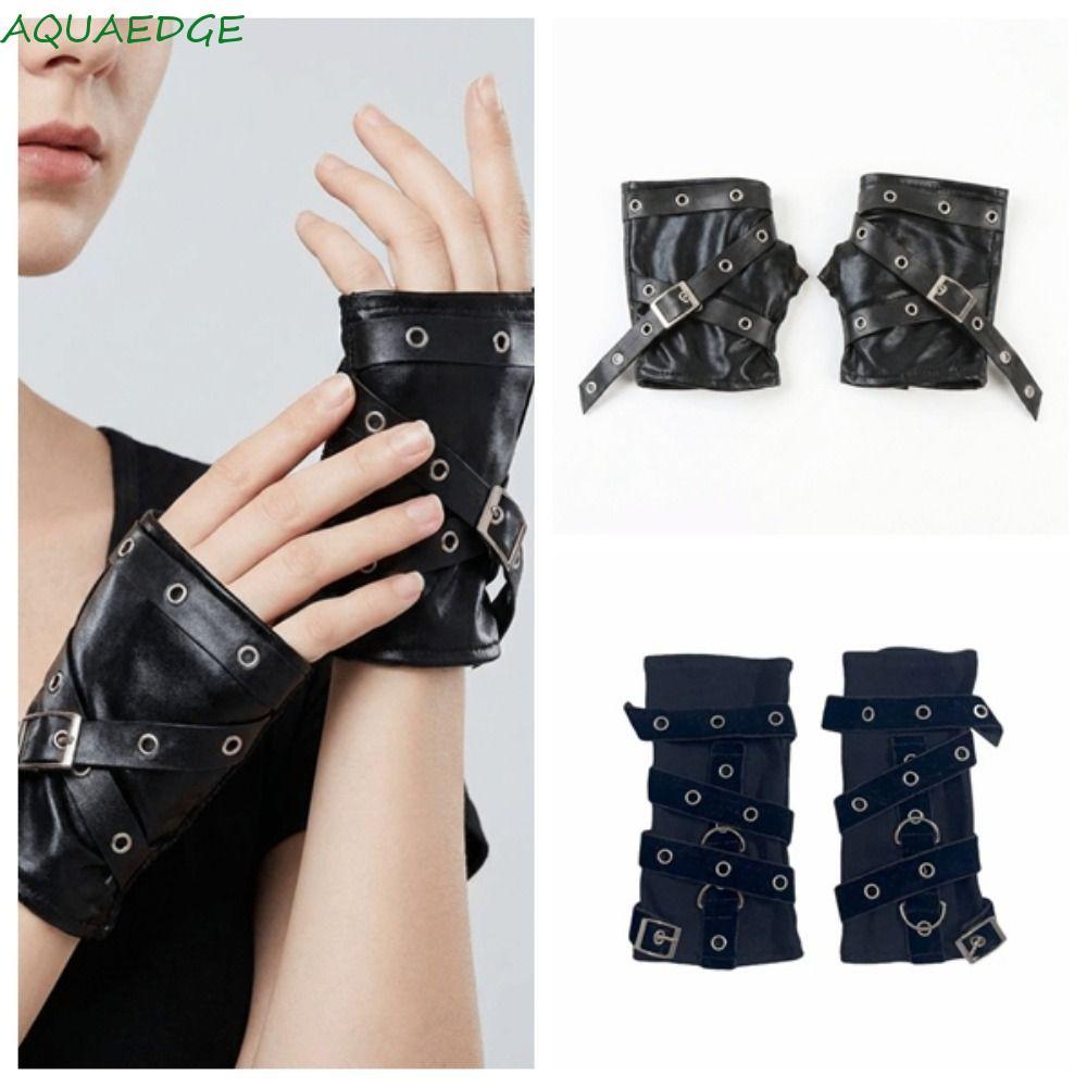 สายรัดข้อมือ พังค์ น้ํา, ถุงมือครึ่งนิ้วฮิปฮอป ย2เค, หมุดส่วนบุคคลสไตล์เกาหลีปลอกหุ้มแขนแบบไม่มีนิ้วผู้หญิง