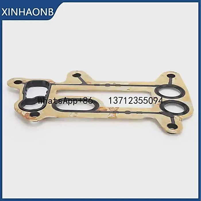 11427802114 New Aluminum Alloy Oil Filter Housing Seal Gasket Kit for BMW 2.0D N47 Engine