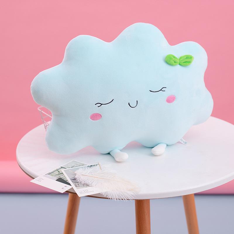 Sun Cushion หมอน Cloud Down Cotton Plush เบาะรองนั่งโซฟาหน้าแรกตกแต่งโยนหมอนสําหรับ E0N8