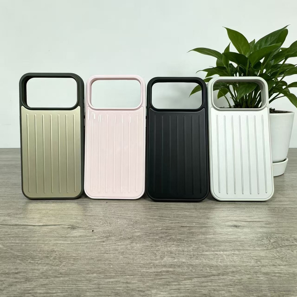 เหมาะสําหรับ Rimowa iPhone17Promax rimowwa16promax High-End Simple iPhone เคสโทรศัพท์ 15 promax Shoc
