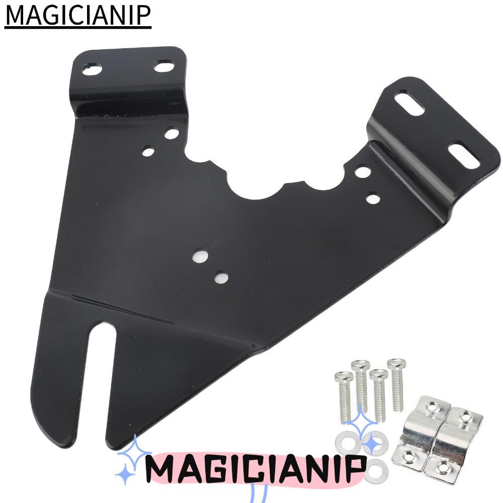 MAGICIANIP แผ่นยึดมอเตอร์,สีดําน้ําหนักเบาไฟฟ้ามอเตอร์แผ่น,ทนทานเหล็กมอเตอร์แผ่นยึดสําหรับ MY1016Z/M