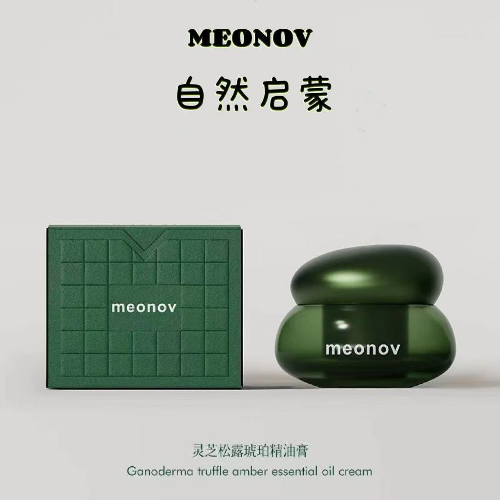 ขายร้อน ~ meonov ธรรมชาติตรัสรู้ Ganoderma Truffle Amber Essential Oil Cream ครีมทาหน้า Moisturizing
