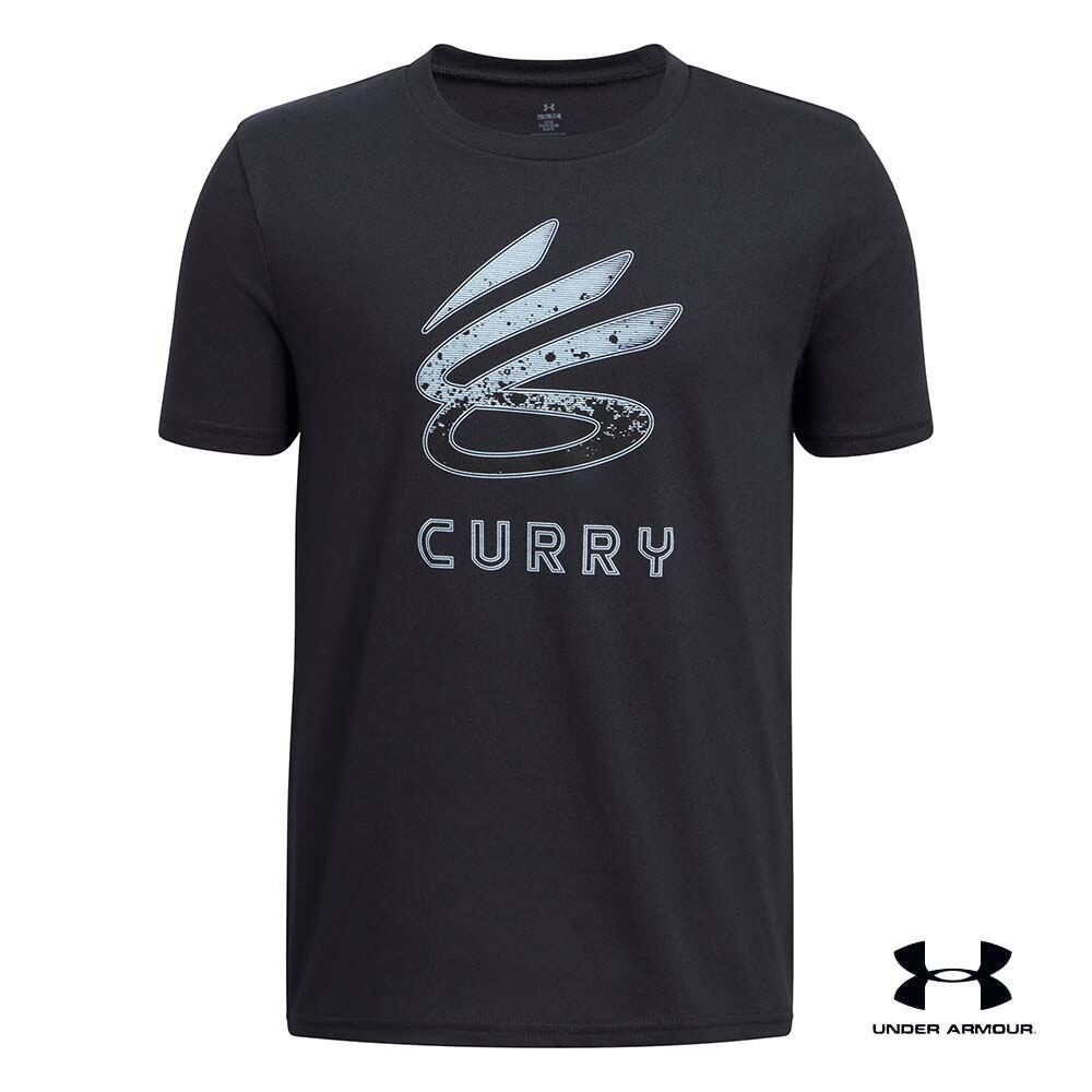 Under Armour เสื้อยืดสำหรับเด็กผู้ชาย Curry Logo