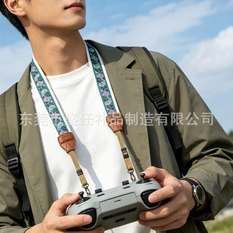 เหมาะสําหรับ DJ DJ MINI5/4Pro/Air3s พร้อมรีโมทคอนโทรลหน้าจอ RC2 เชือกเส้นเล็กสายคล้องไหล่อุปกรณ์เสริ