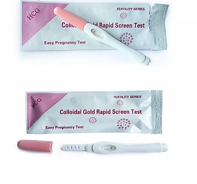 HCG เทสตั้งครรภ์ แพ็ค 5 ชิ้น ตรวจตั้งครรภ์แบบปากกา รูปที่ 3