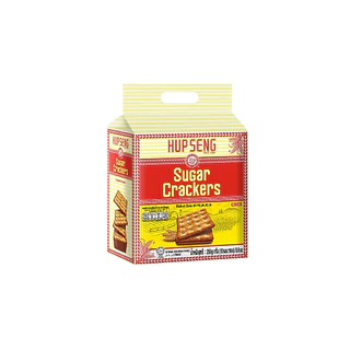 ฮับเส็ง ซูการ์ แครกเกอร์ 250 กรัม ขนมมาเลเซีย/ Hupseng Sugar Cracker 250g.