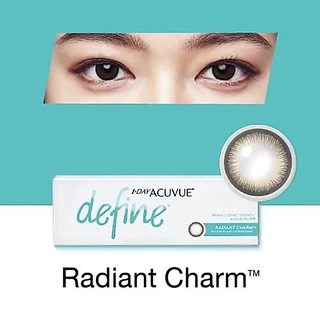 [โปรดระบุค่าสายตาในหมายเหตุถึงผู้ขาย] Acuvue : 1-Day Acuvue Define คอนแทคเลนส์สีรายวัน (1 Box : 15 Pairs)