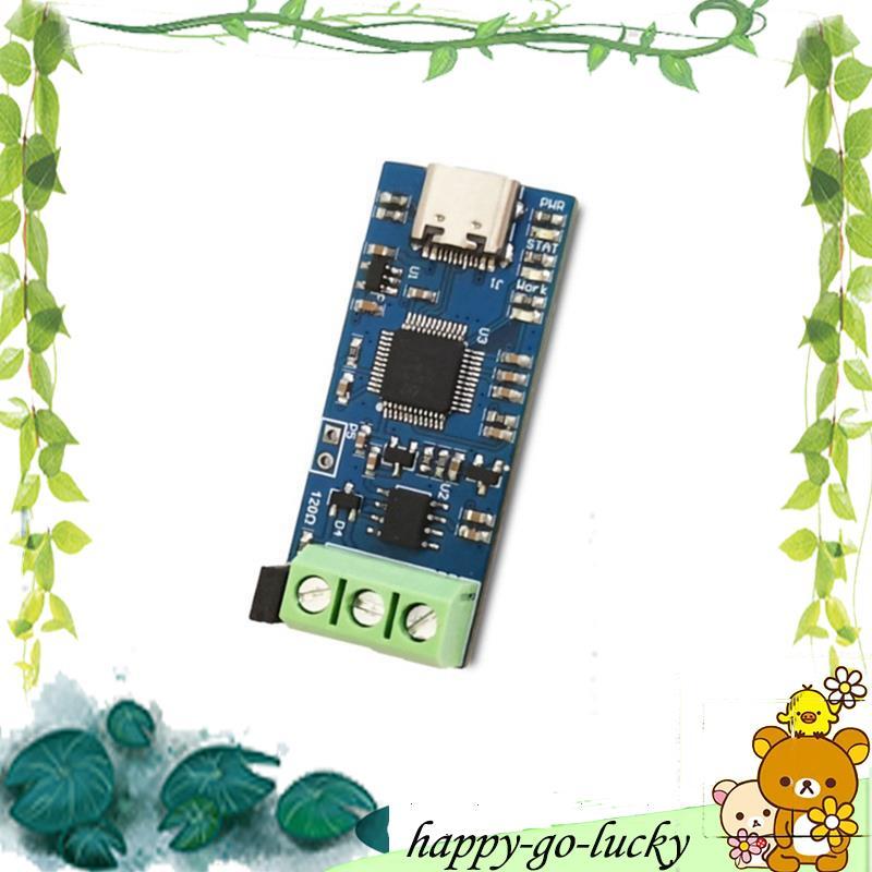 Type-C USB to CAN โมดูล 5V CAN Bus เครื่องวิเคราะห์ USB to CAN Converter โมดูล CANABLE V2.0 CAN-FD C