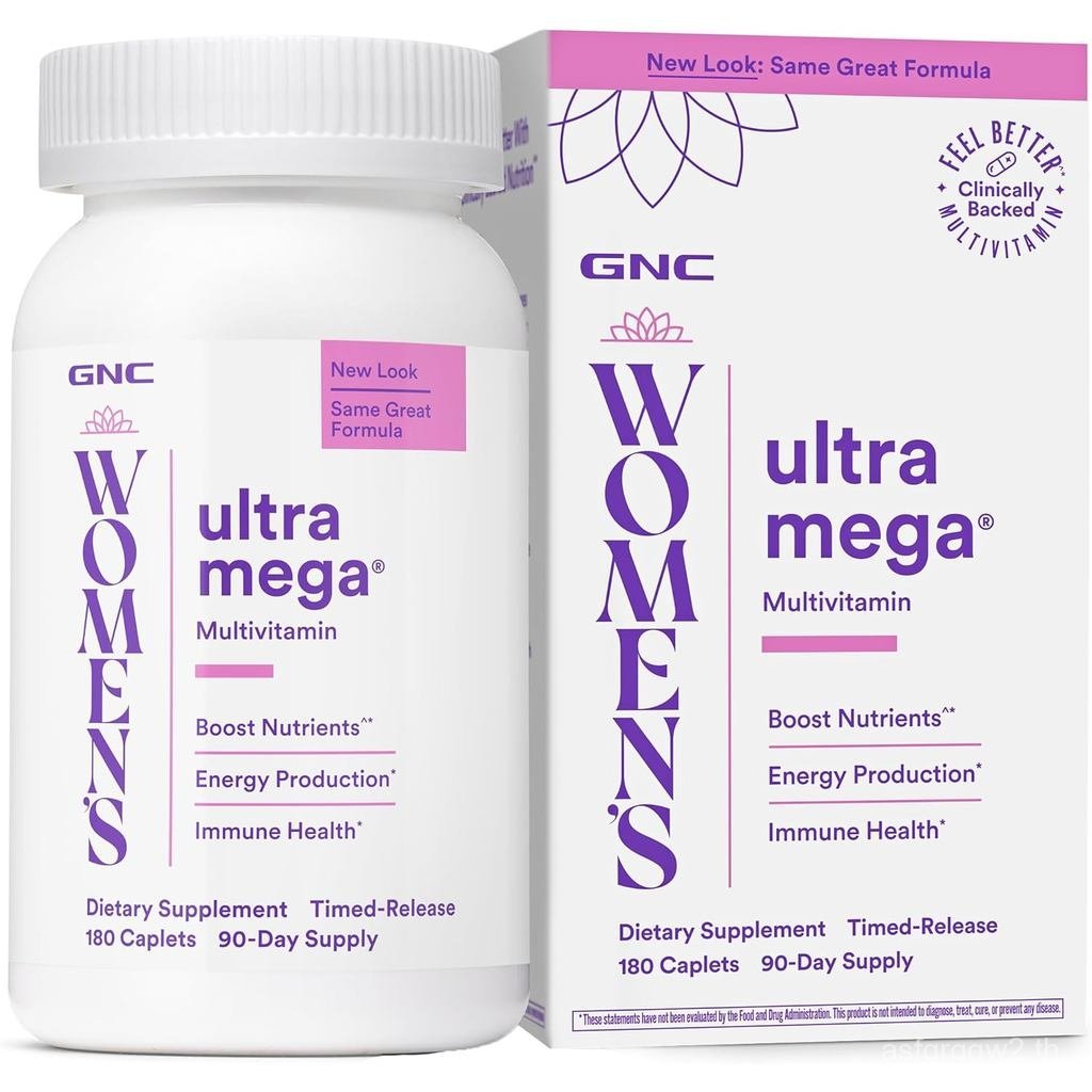 GNC Womens Multivitamin, 180 แคปซูล