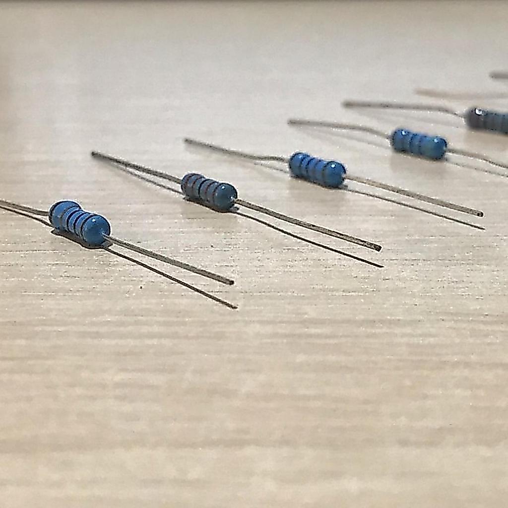1/2W 1/2 WATT 0.5 0.5W 1% โลหะฟิล์ม RESISTOR 1 PERCENT 15000 15K 15 KILO OHM