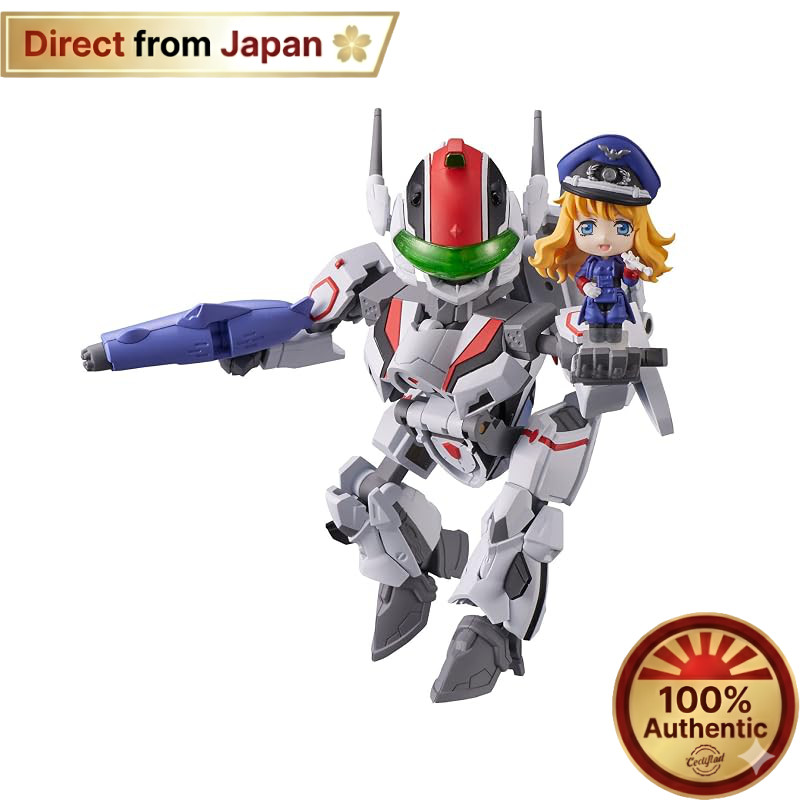 Tiny Session Macross F VF-25F Messiah Valkyrie Figure 100mm PVC【Direct from Japan】