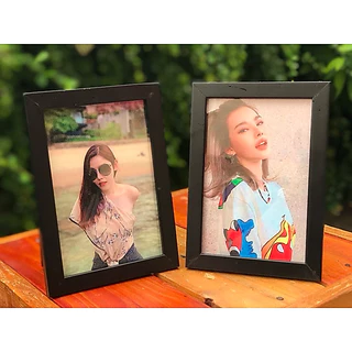 กรอบโมเดิร์นกระจก 1 แถม 1 ขนาด 4x6 นิ้ว พร้อมรูป